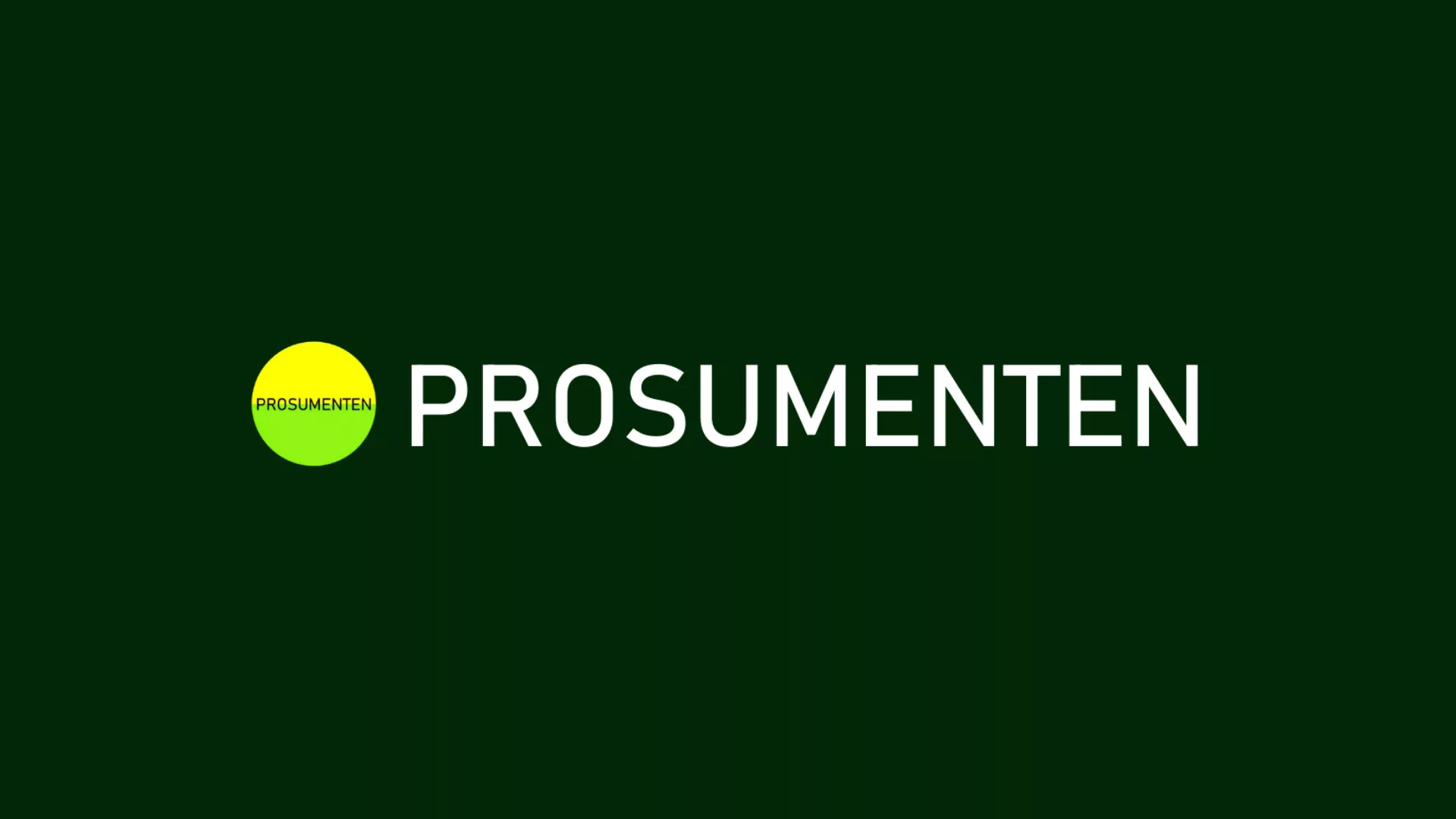 Prosumenten AB logotyp