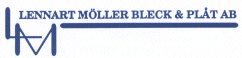 Lennart Möller Bleck & Plåt AB logotyp