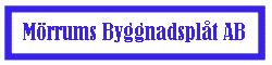 Mörrums Byggnadsplåt AB logotyp