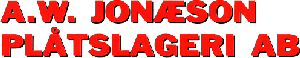 A.W. Jonaeson Bleck & Plåtslageri Aktiebolag logotyp