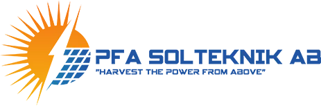 Pfa Solteknik AB logotyp