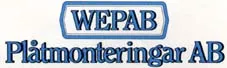 Wepab Plåtmonteringar AB logotyp