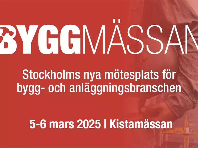 Byggmässan flyttar till Stockholm