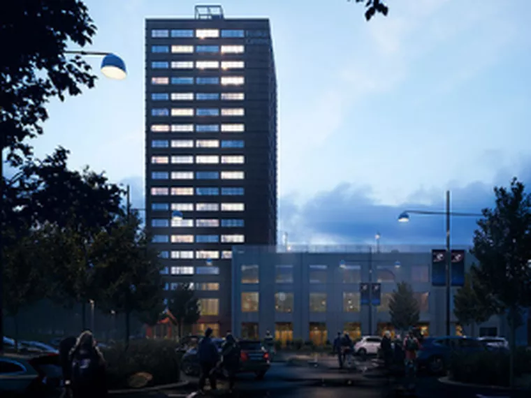 På hög höjd i Växjö med Nivika Center