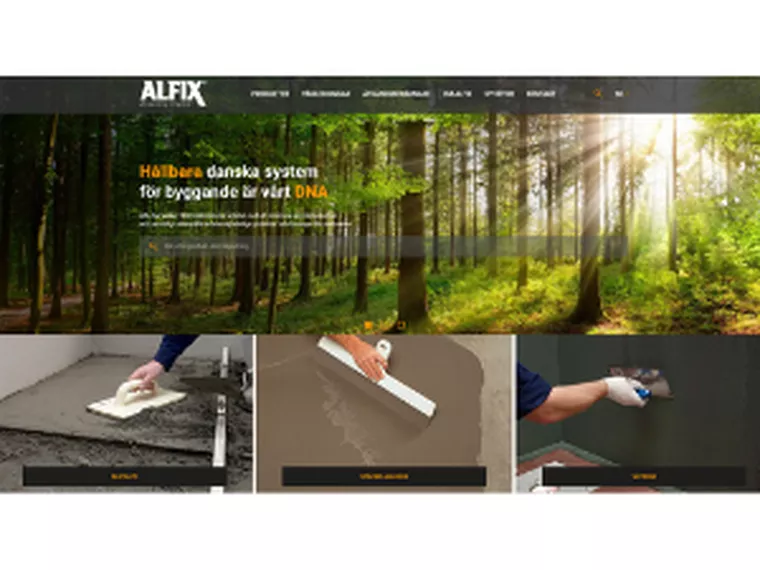 Alfix har fått ett nytt digitalt ansikte utåt!
