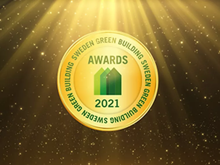 Nu presenteras finalisterna i Sweden Green Building Awards