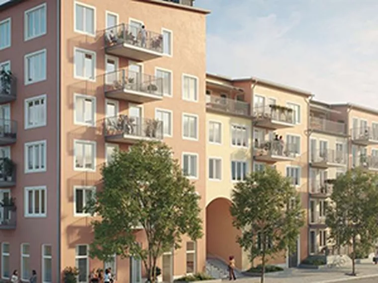 NCC bygger 98 lägenheter i Täby Park åt Riksbyggen