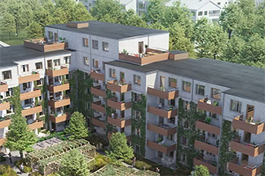 Veidekke bygger åt Nordr i Malmö