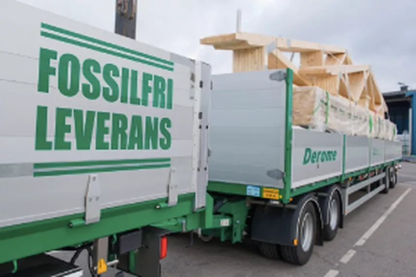 Ännu en bygghandel med fossilfria transporter