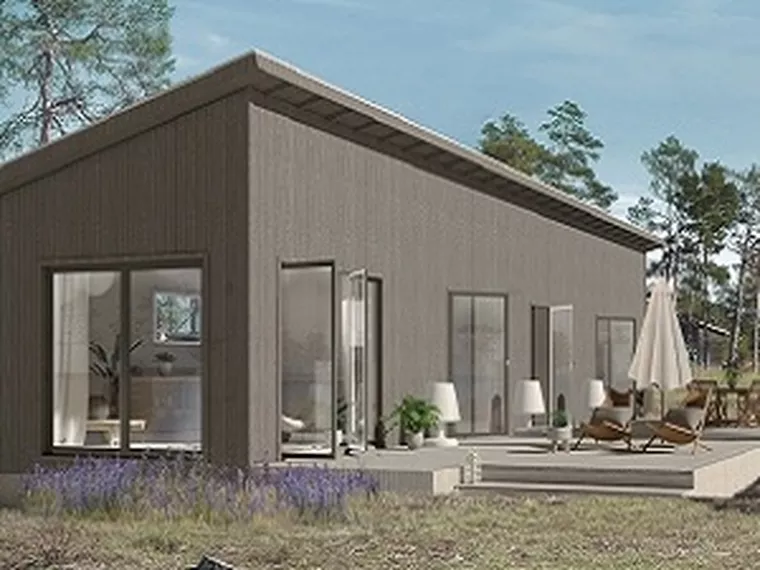 Kooltherm K12 i prefabricerade bostäder byggt i korslimmat trä