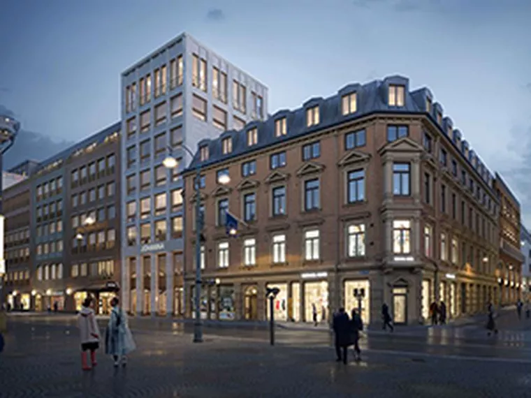 NCC bygger om citykvarter i Göteborg åt Hufvudstaden