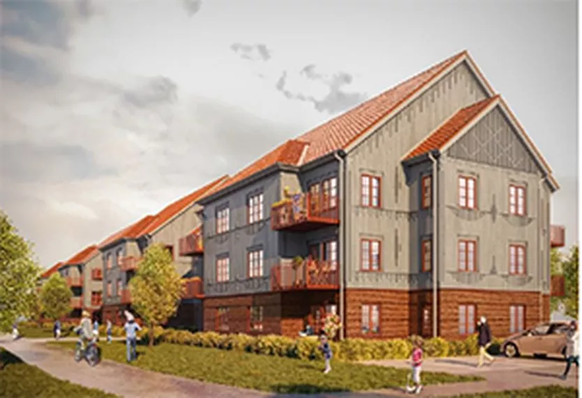 NCC bygger 44 klimatsmarta hyresrätter i Halmstad
