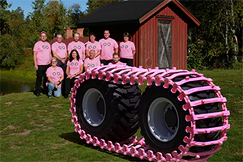 Fler rosa band från Olofsfors