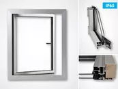 Aluminiumfönster IF79 med bruten köldbrygga