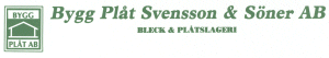 Bygg-Plåt Svensson & Söner Aktiebolag logotyp