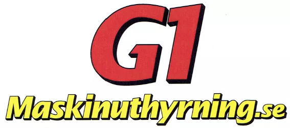 G1 Maskinuthyrning AB logotyp