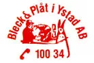 Bleck & Plåt i Ystad AB logotyp