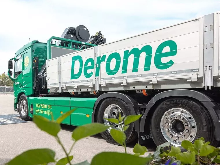 Derome tar täten med fossilfria transporter