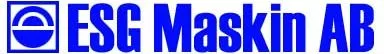 E.S.G. Maskin Aktiebolag logotyp