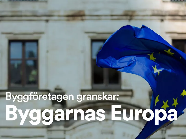 Byggföretagen ställer frågor inför EU-valet