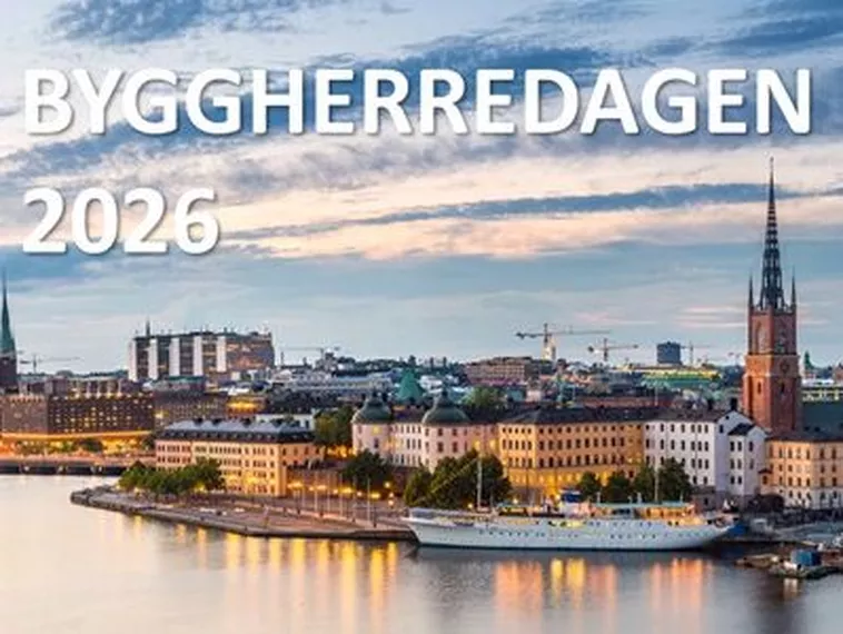 Byggherredagen 2026 sätter beredskap i fokus för bygg- och fastighetssektorn