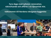 Registreringen till Nordbygg 2026 är öppen