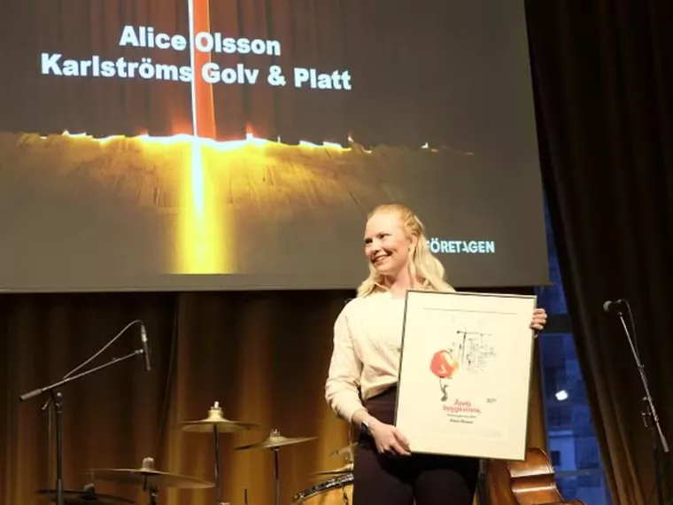 Prisregn på Nordbygg – sju tunga utmärkelser delades ut