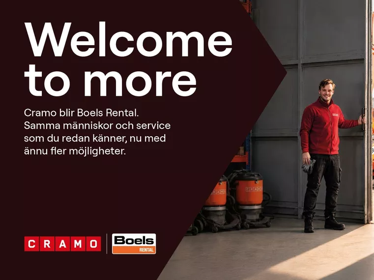 Cramo och Boels går samman