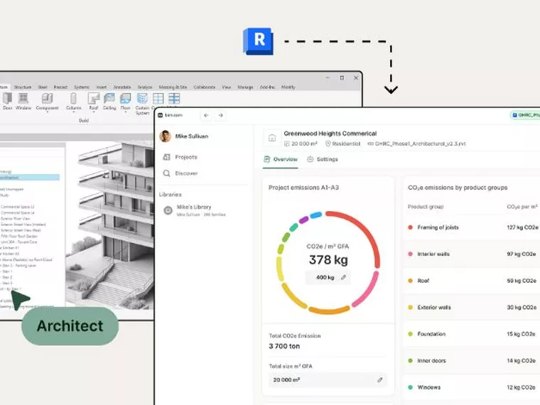 Nu lanseras Design App för Revit - för klimatsmart arkitektur