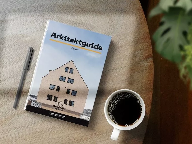 Masonite Beams lanserar arkitektguide för klimatsmarta byggnader i trä